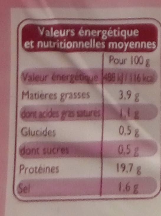 Leader Price Jambon de Dinde packshot
