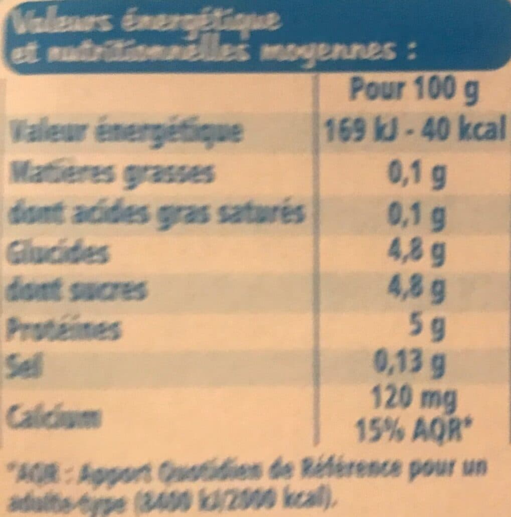 Leader Price Yaourt brassé nature packshot