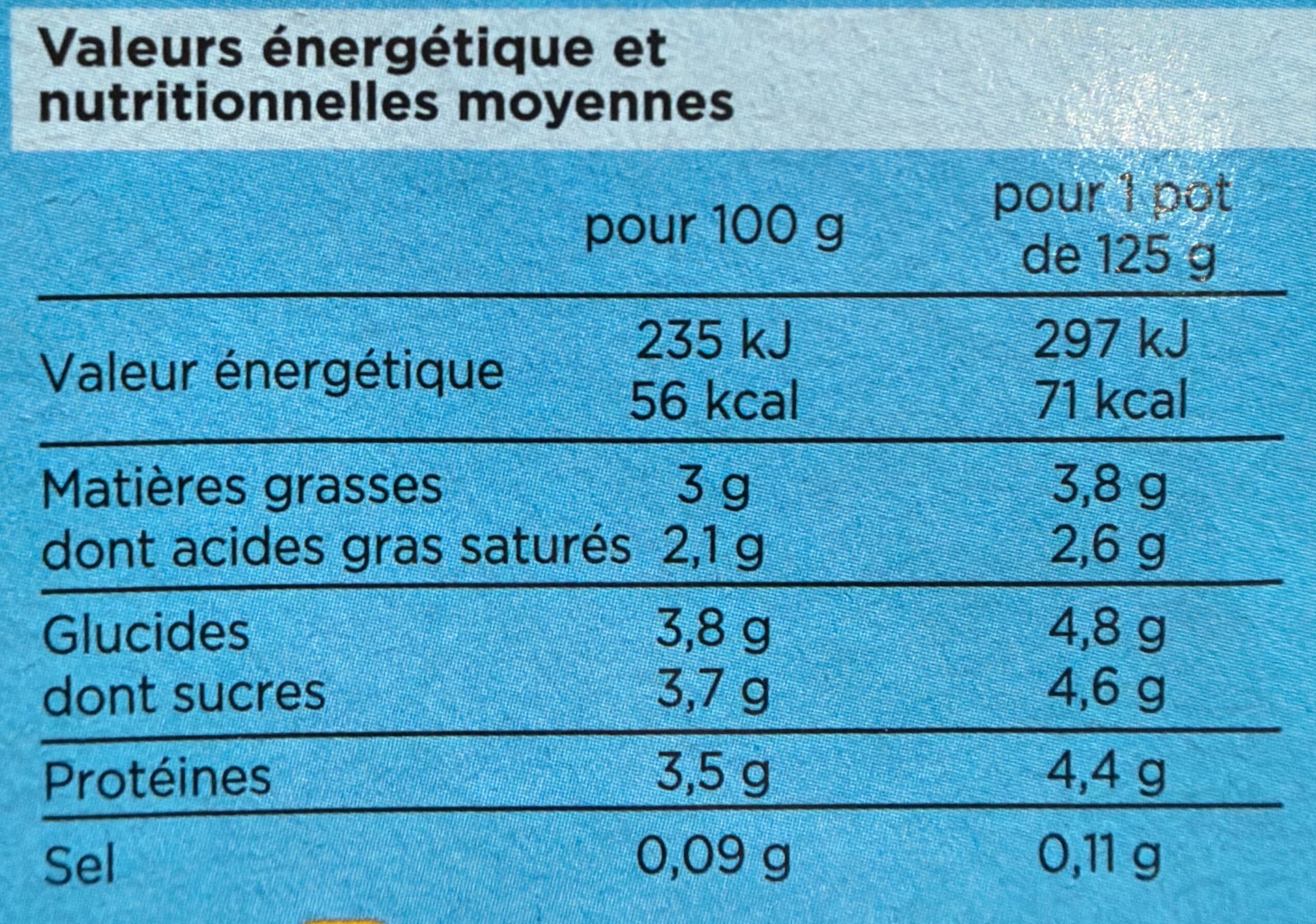 Franprix le Yaourt brassé nature packshot