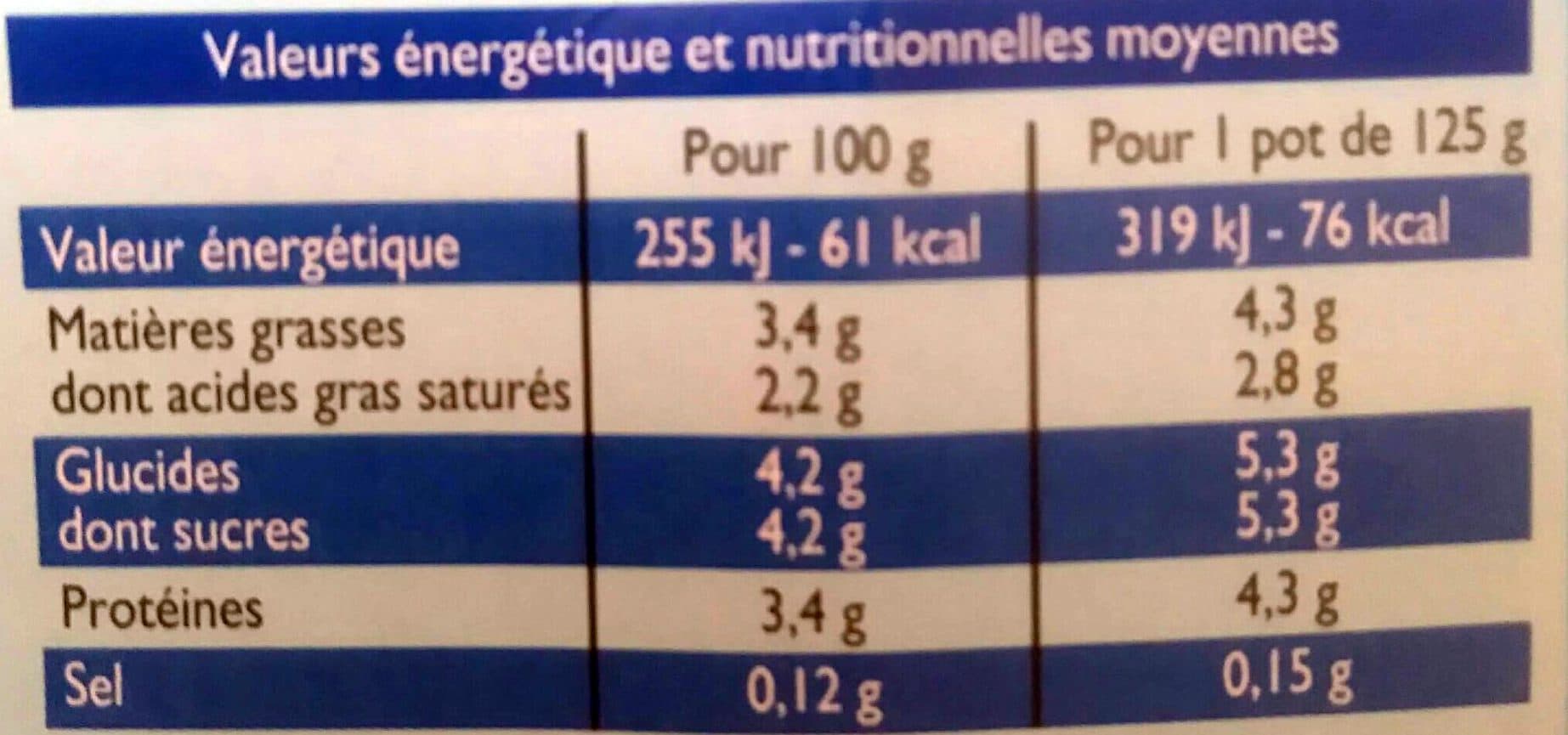 Leader Price Yaourts au Lait Entier Nature packshot