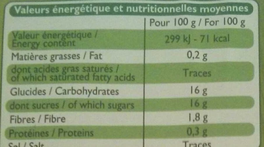 Leader Price Dessert aux 3 Pommes packshot