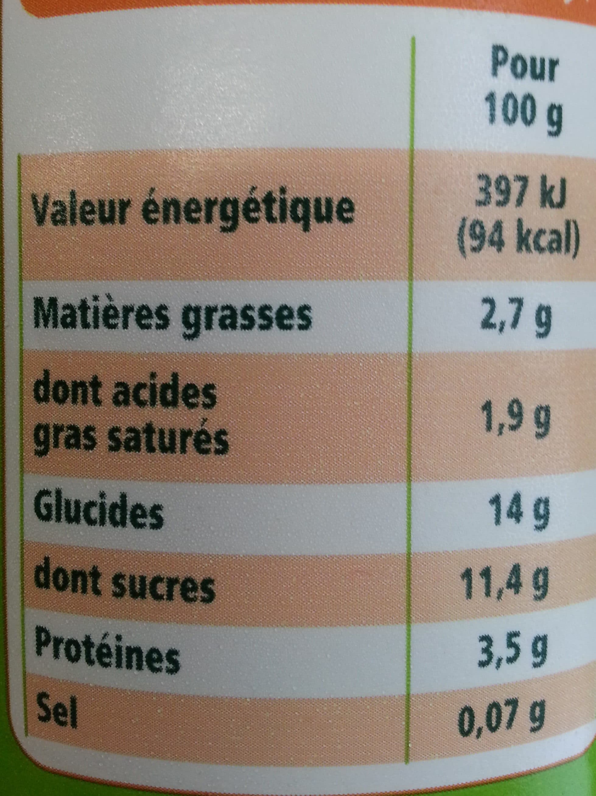 Leader Price Yaourt aux Fruits Bio packshot