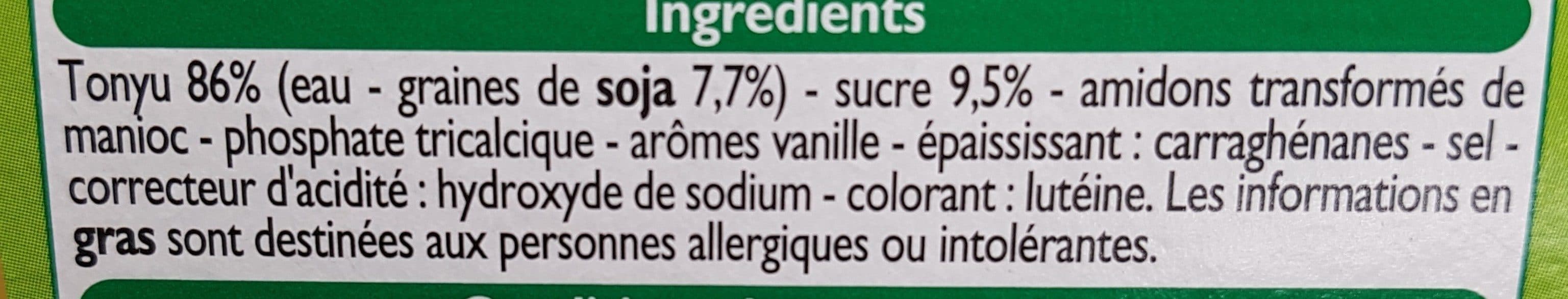 Leader Price Soja vanille packshot