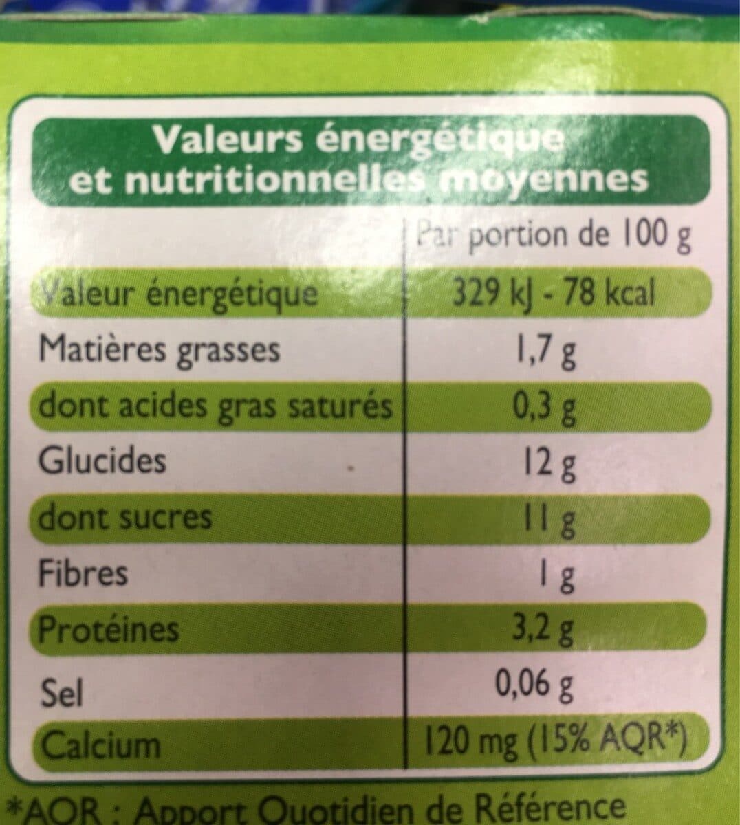 Leader Price Spécialité au Soja aux fruits packshot