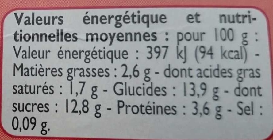 Leader Price Yaourts pêches du Roussillon packshot