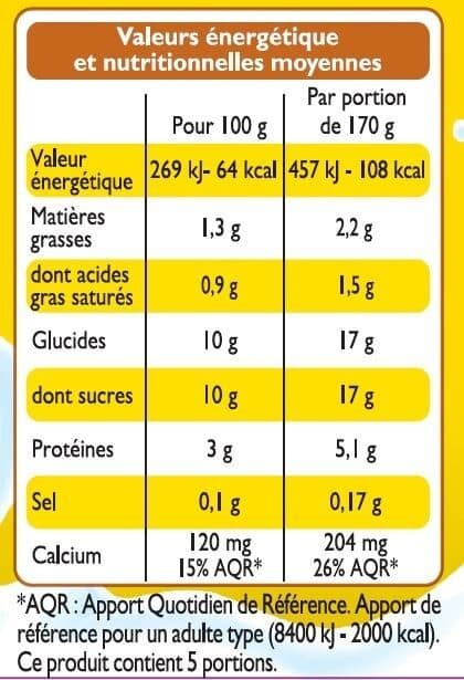 Leader Price Yaourt à boire vanille packshot