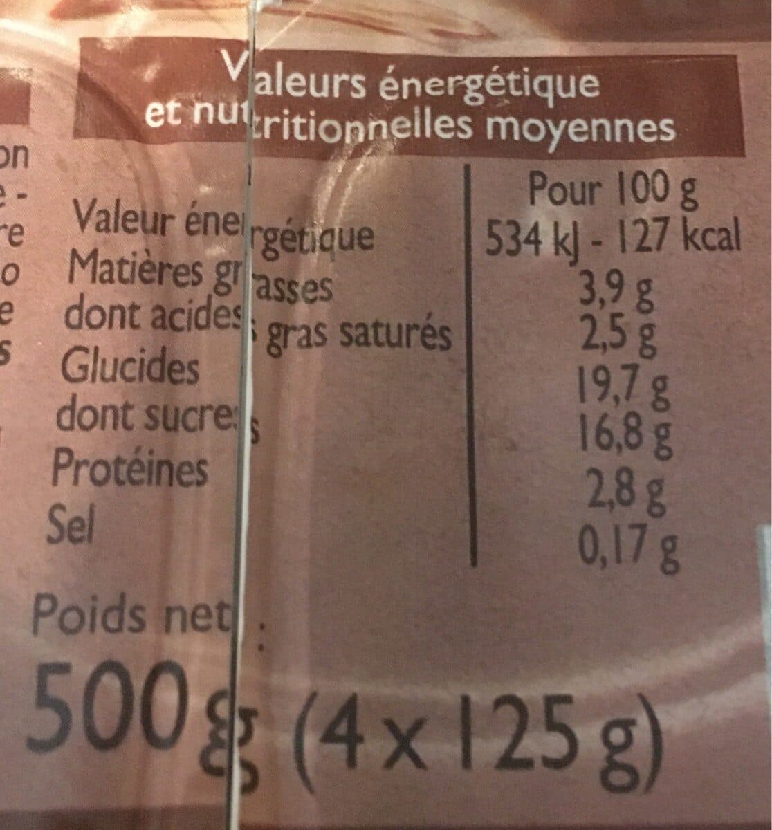 Leader Price Crème dessert au chocolat packshot