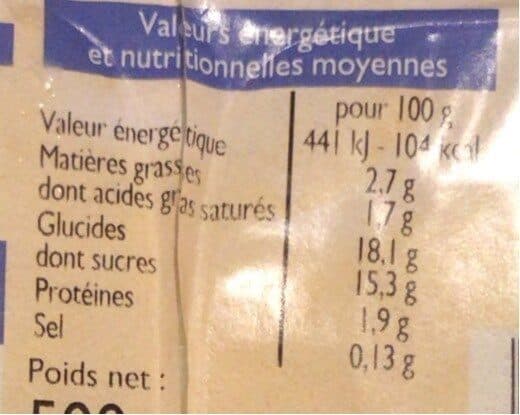 Leader Price Creme dessert saveur vanille packshot