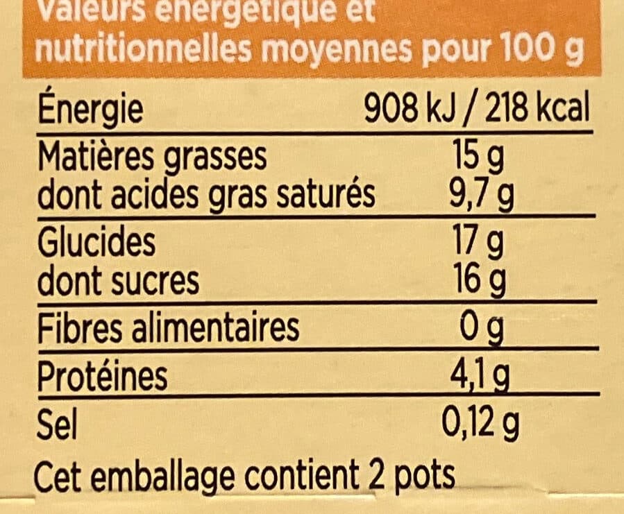 Franprix Crème brûlée packshot
