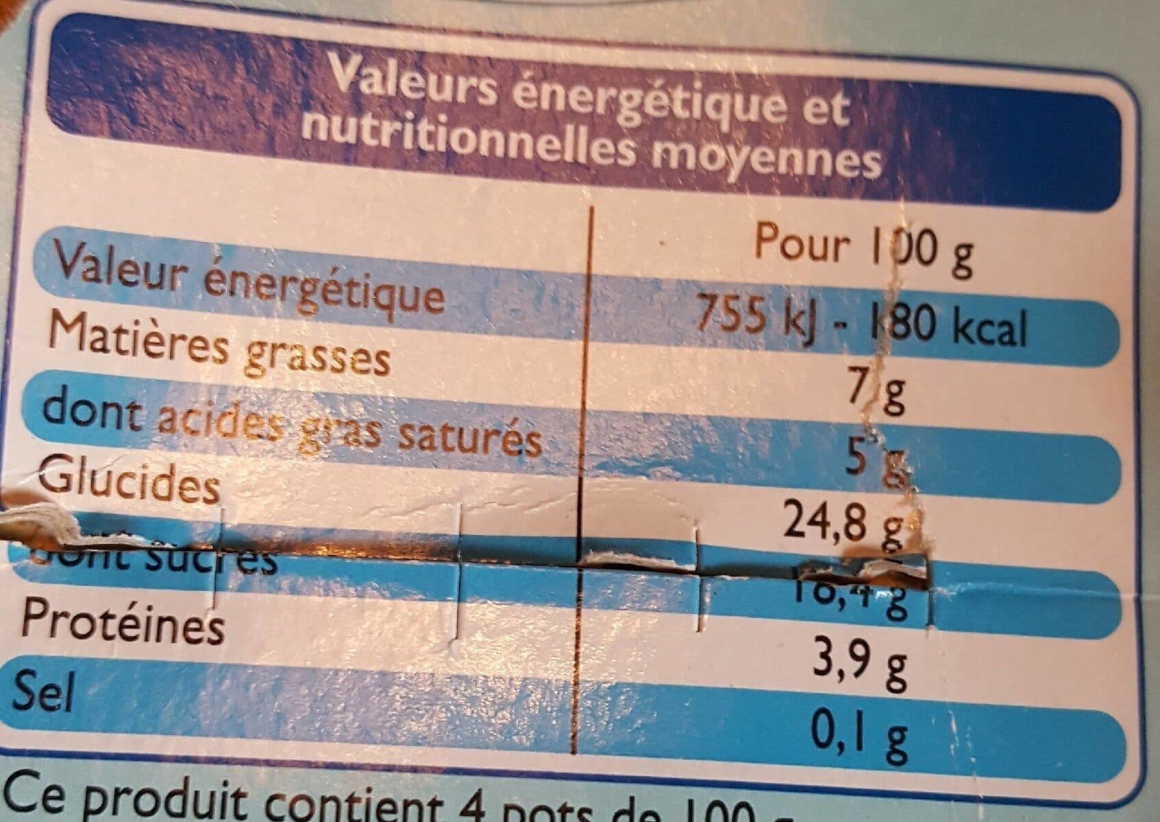 Leader Price Cremes aux œufs à la noix de Coco sur lit de caramel packshot