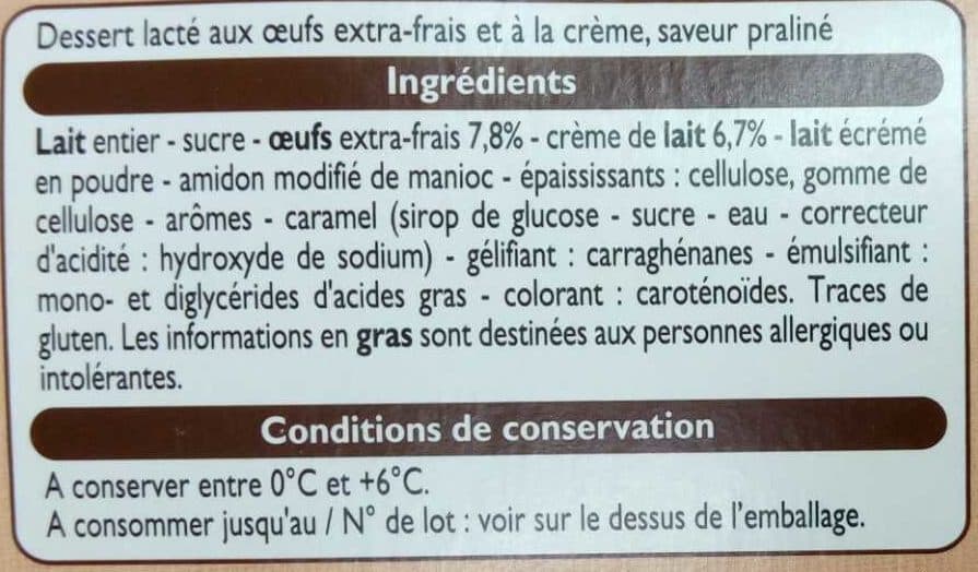 Leader Price Petits Pots à la Crème packshot