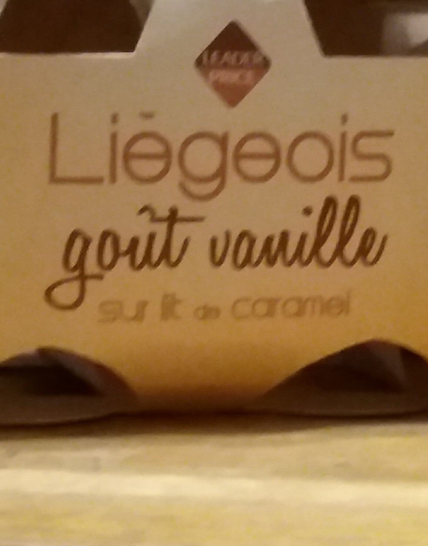 Leader Price Liégeois Goût Vanille Nappé De Caramel packshot