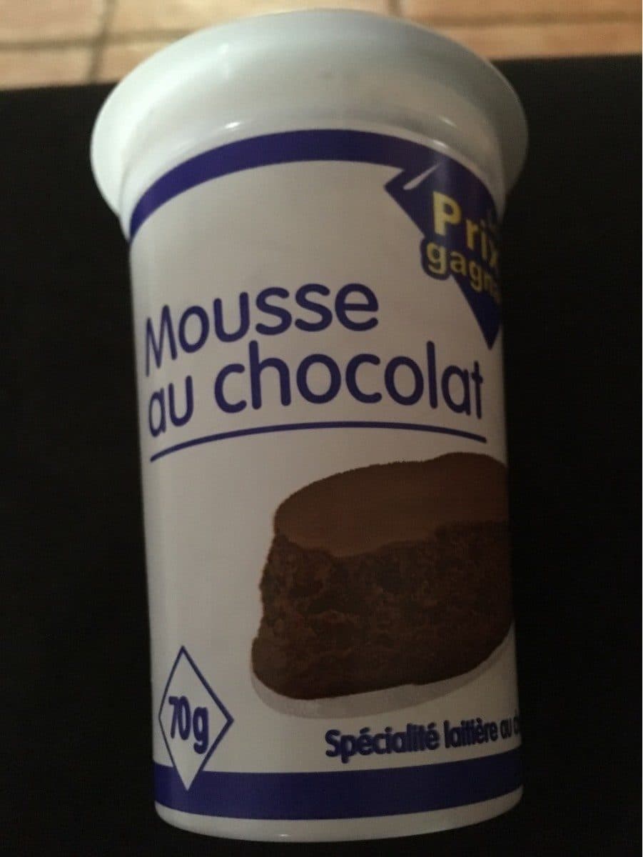 Open Food Facts Mousse au chocolat packshot