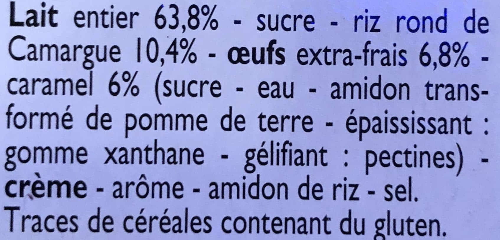 Leader Price Gâteau De Riz Sur Lit De Caramel packshot