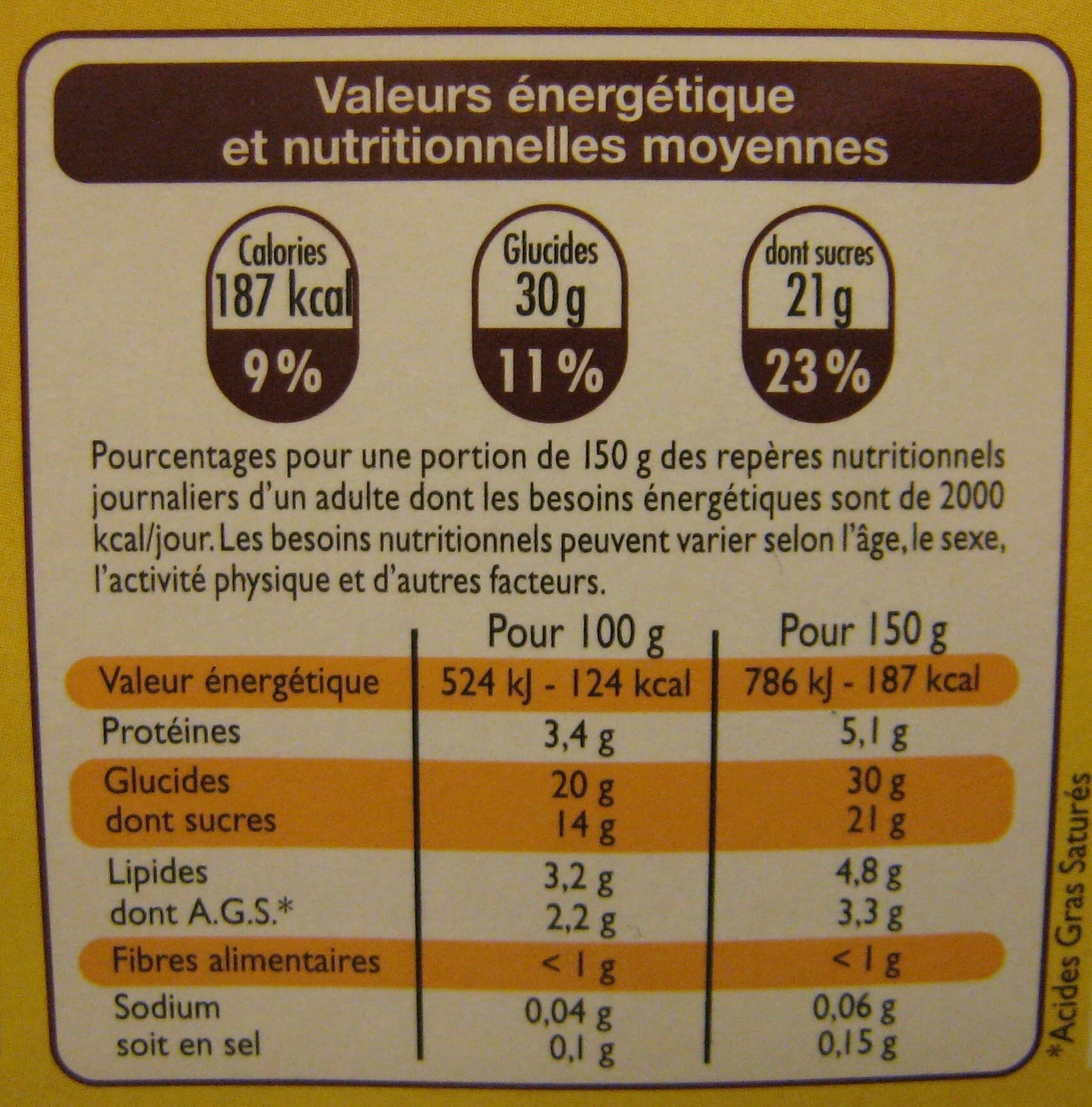 Leader Price Riz au lait saveur vanille Leader Price packshot