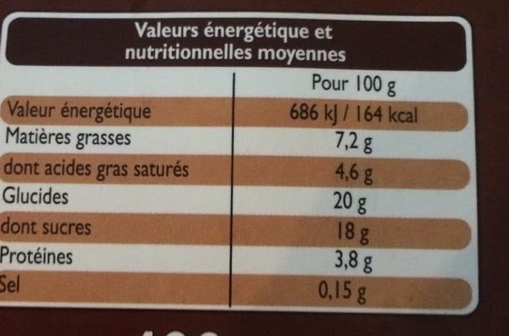 Leader Price Petits Pots à la Crème Cuits au four Chocolat packshot