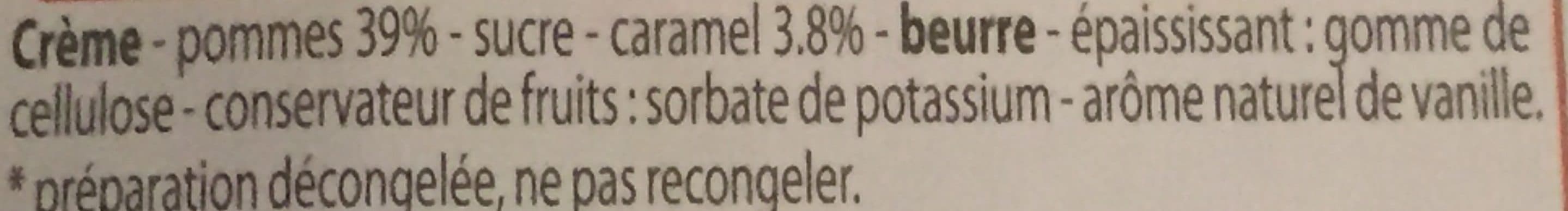 Leader Price Pomme Tatin & Creme Chantilly packshot