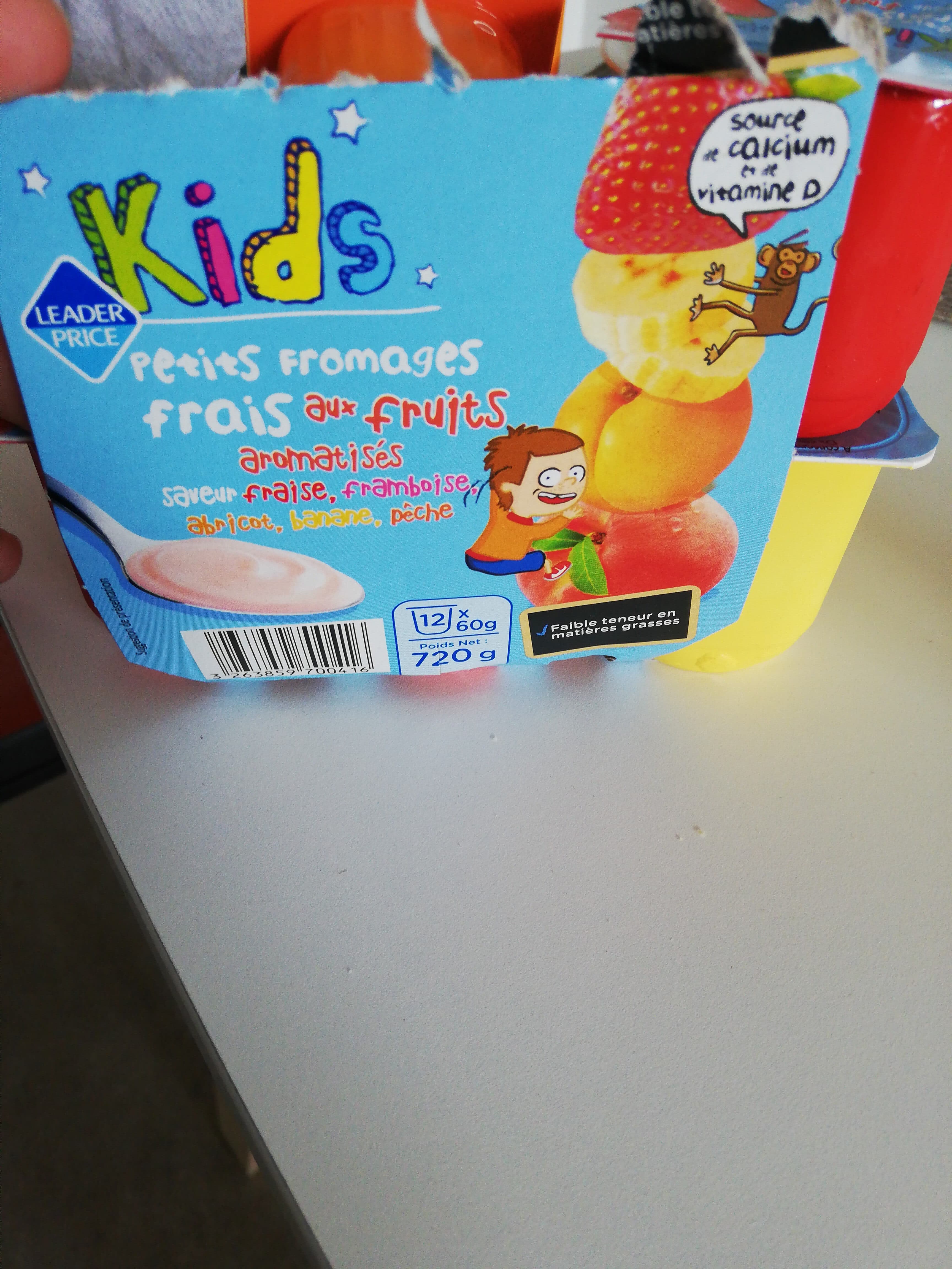 Leader Price Petits Fromages Frais Aux Fruits packshot