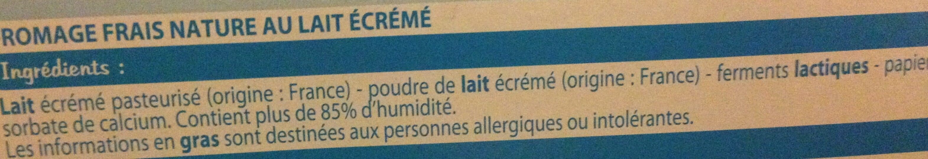 Leader Price Petit Frais Nature 0% packshot