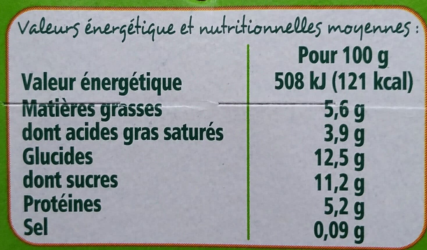 Leader Price Fromage frais aux fruits packshot