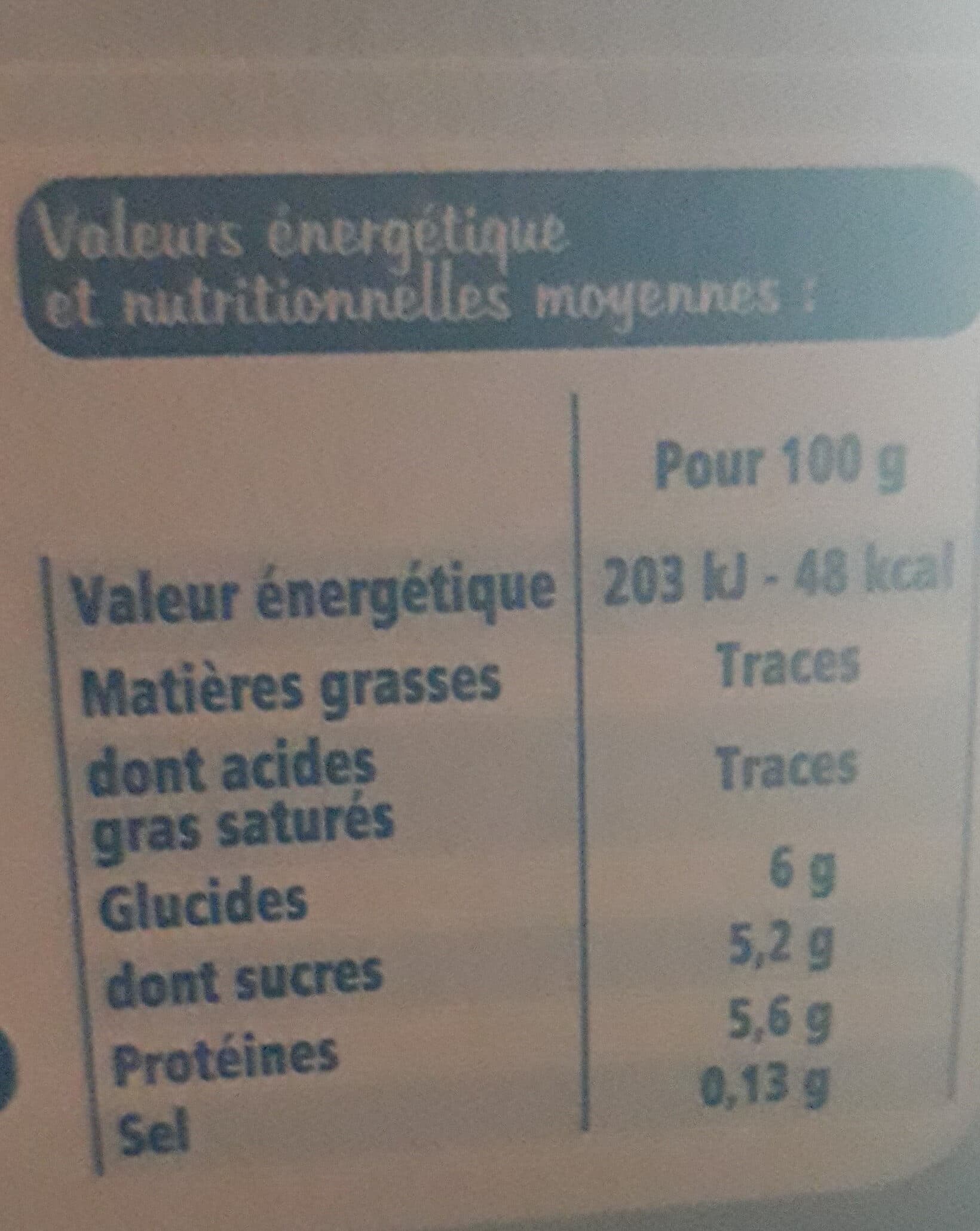 Leader Price Fromage blanc sur lit de fruits, Fine Ligne packshot