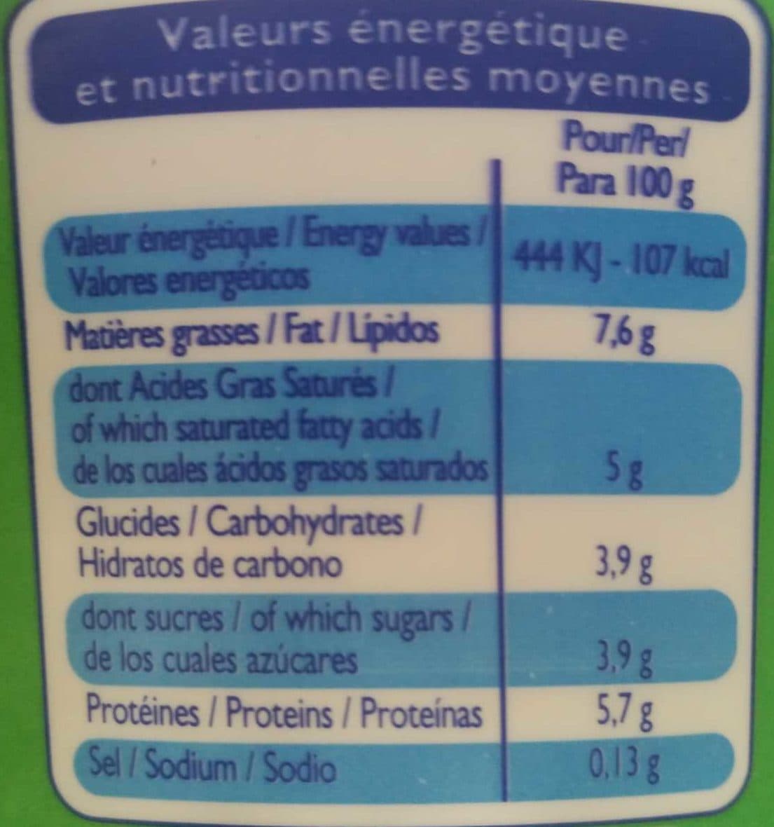 Leader Price Fromage Blanc nature doux & onctueux packshot