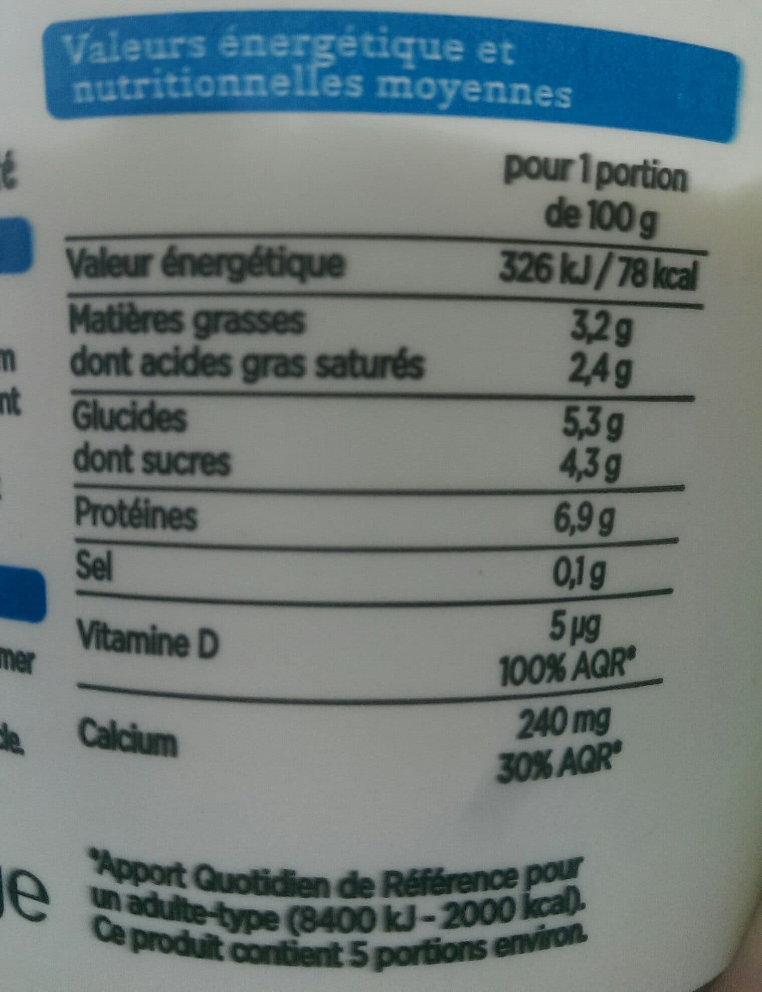 Franprix Fromage blanc nature packshot