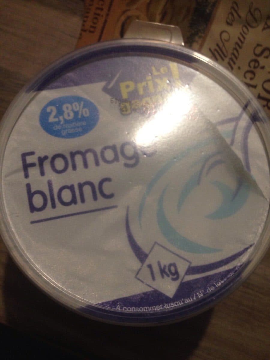 Open Food Facts Fromage Blanc 2,8% packshot