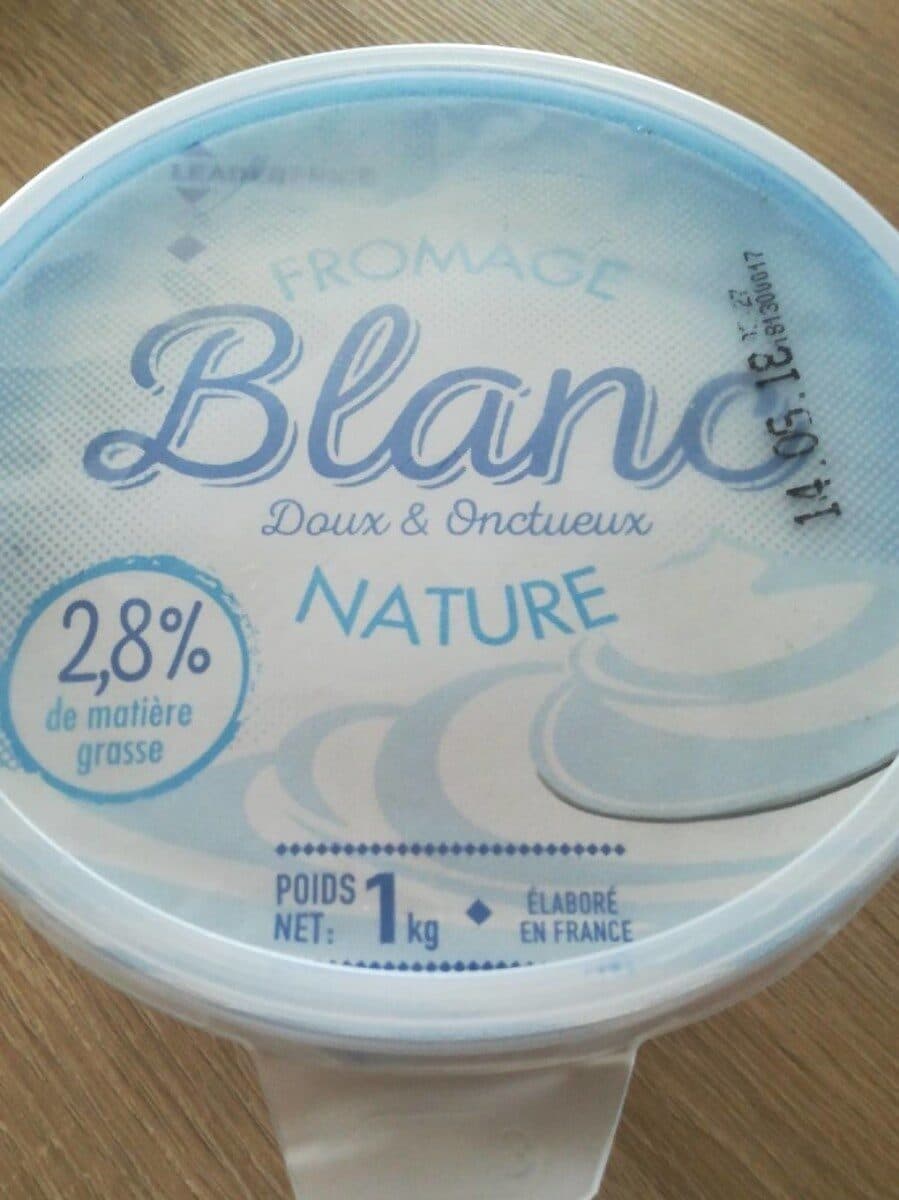 Leader Price Fromage blanc nature packshot