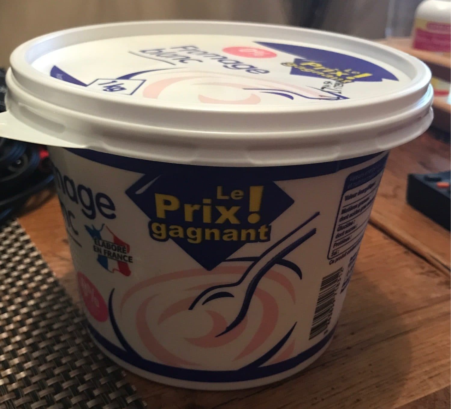Le Prix Gagnant ! Fromage Blanc 0% packshot