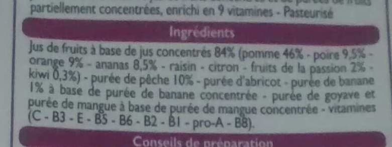 Leader Price Cocktail vitaminé aux 13 fruits packshot