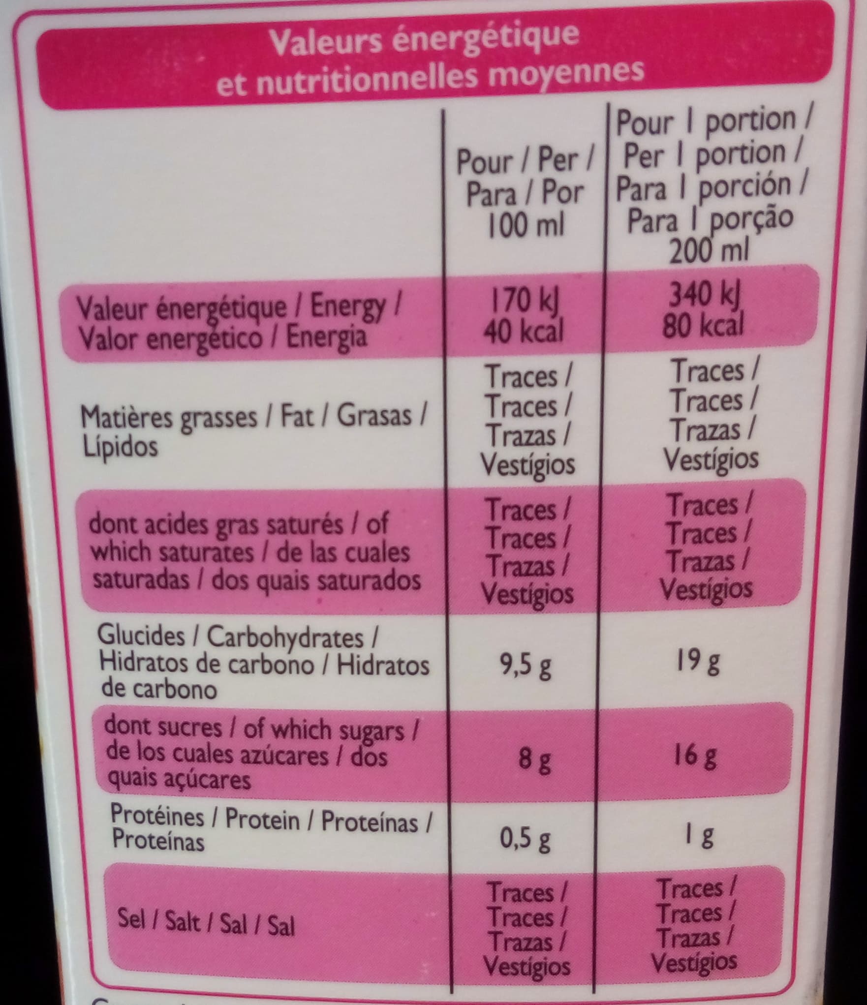 Leader Price Pur jus de pamplemousse rose avec pulpe packshot