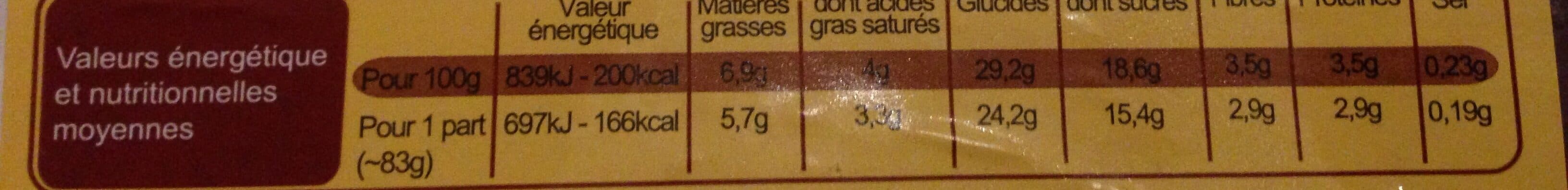 Leader Price Tarte Aux Pommes packshot