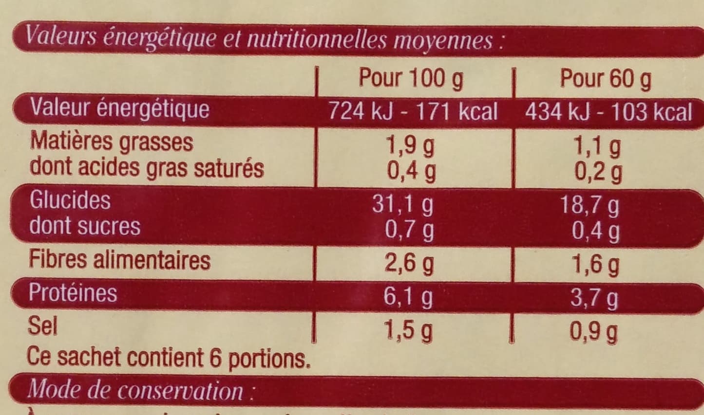 Leader Price Galettes de blé noir packshot