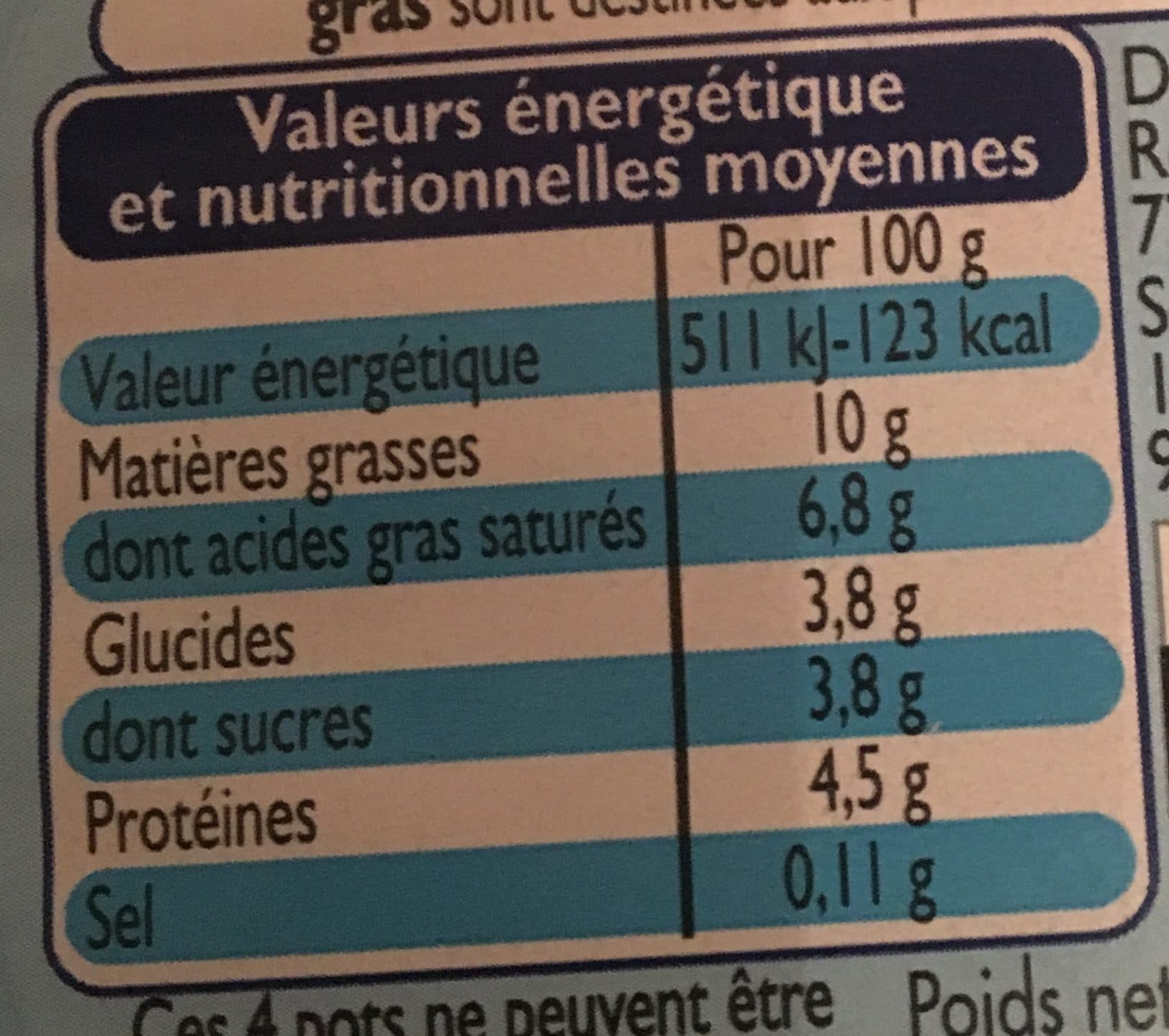Leader Price Fromage frais sous mousse laitiere packshot