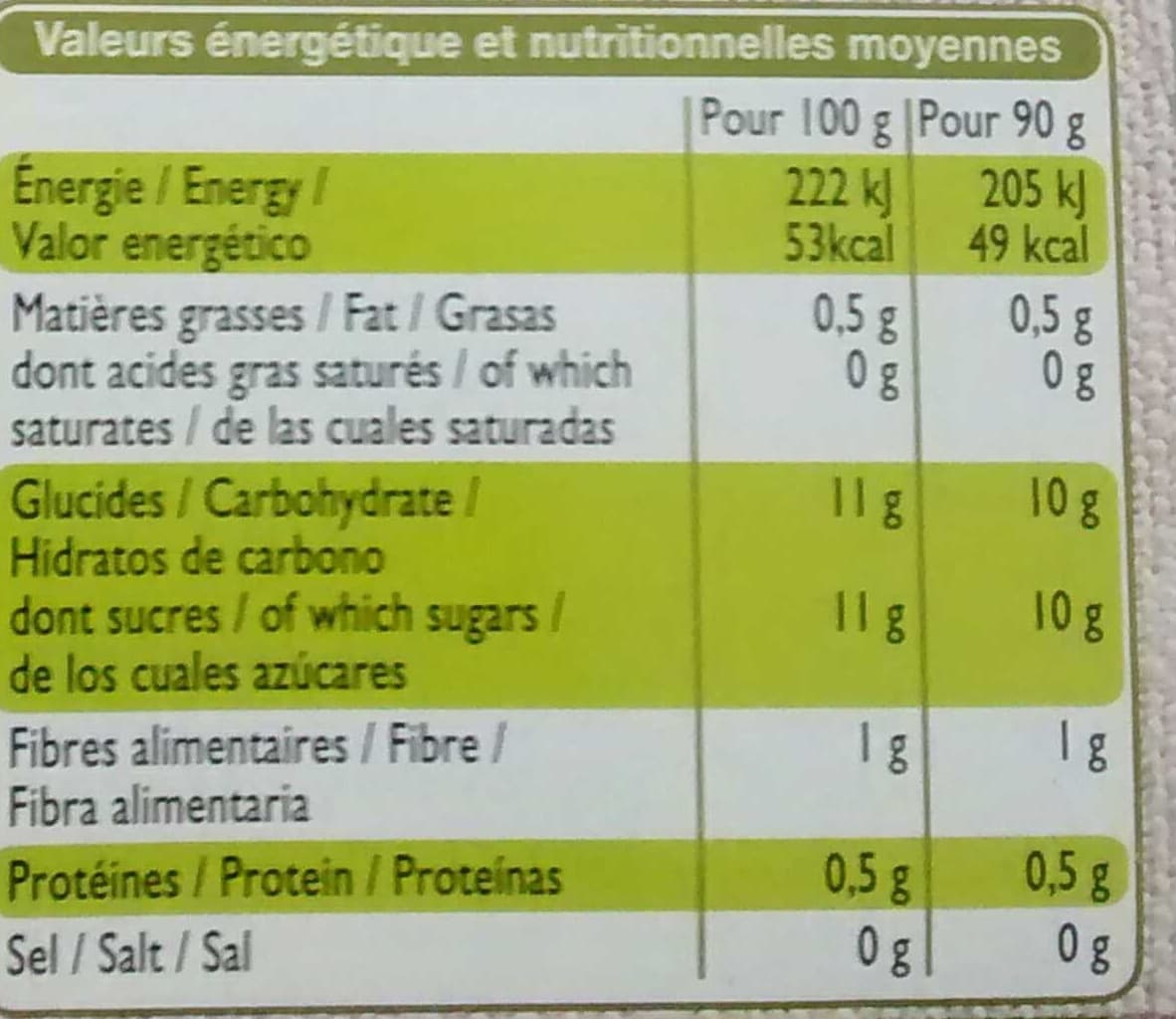 Leader Price Purée de Pomme Poire packshot