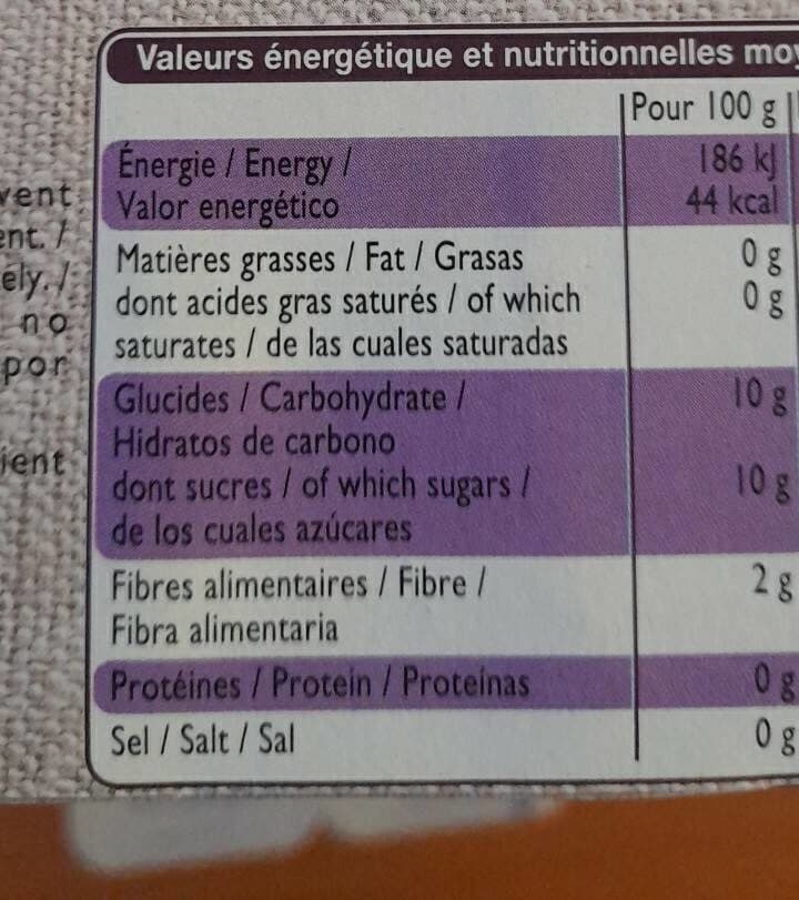 Leader Price Compote Pommes sans Sucres Ajoutés packshot