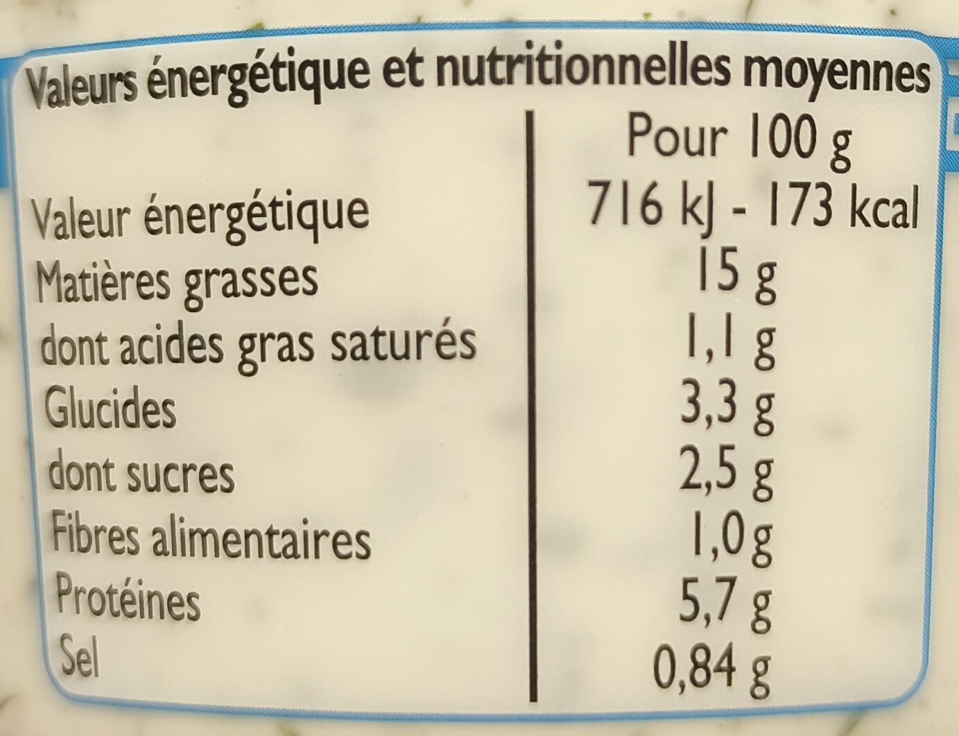 Leader Price Tzatziki packshot