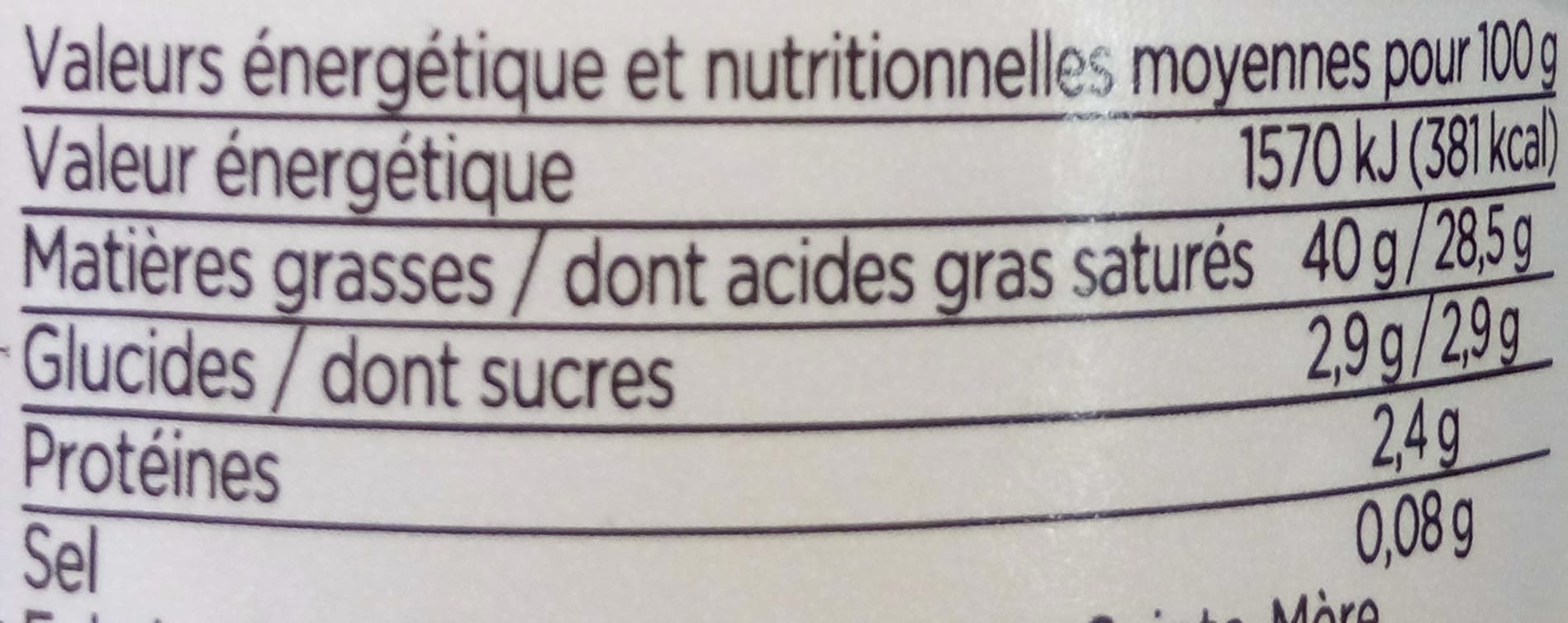 Franprix Crème d'Isigny (40% MG) packshot