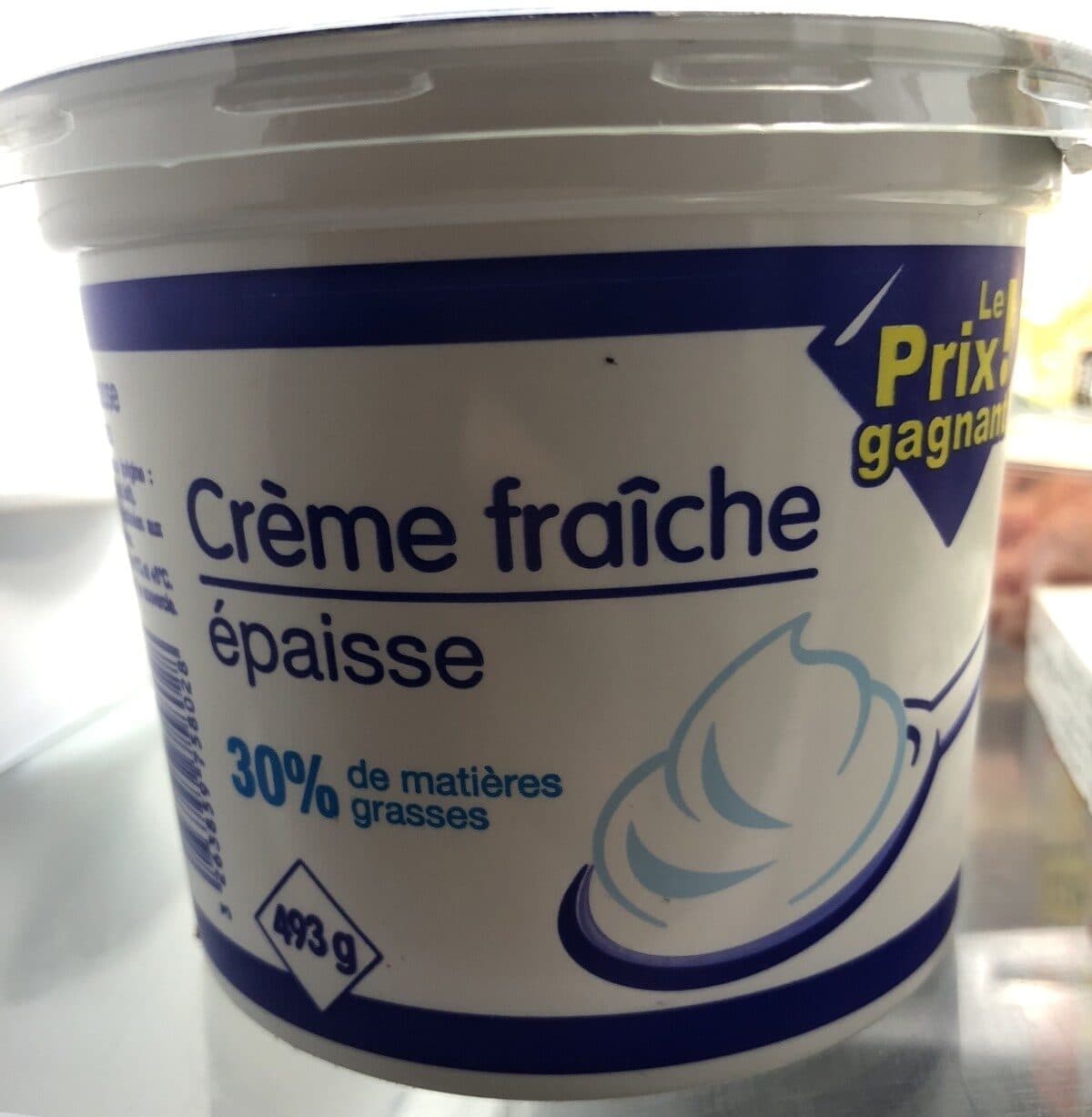 Leader Price Crème fraîche épaisse 30% m.g. packshot