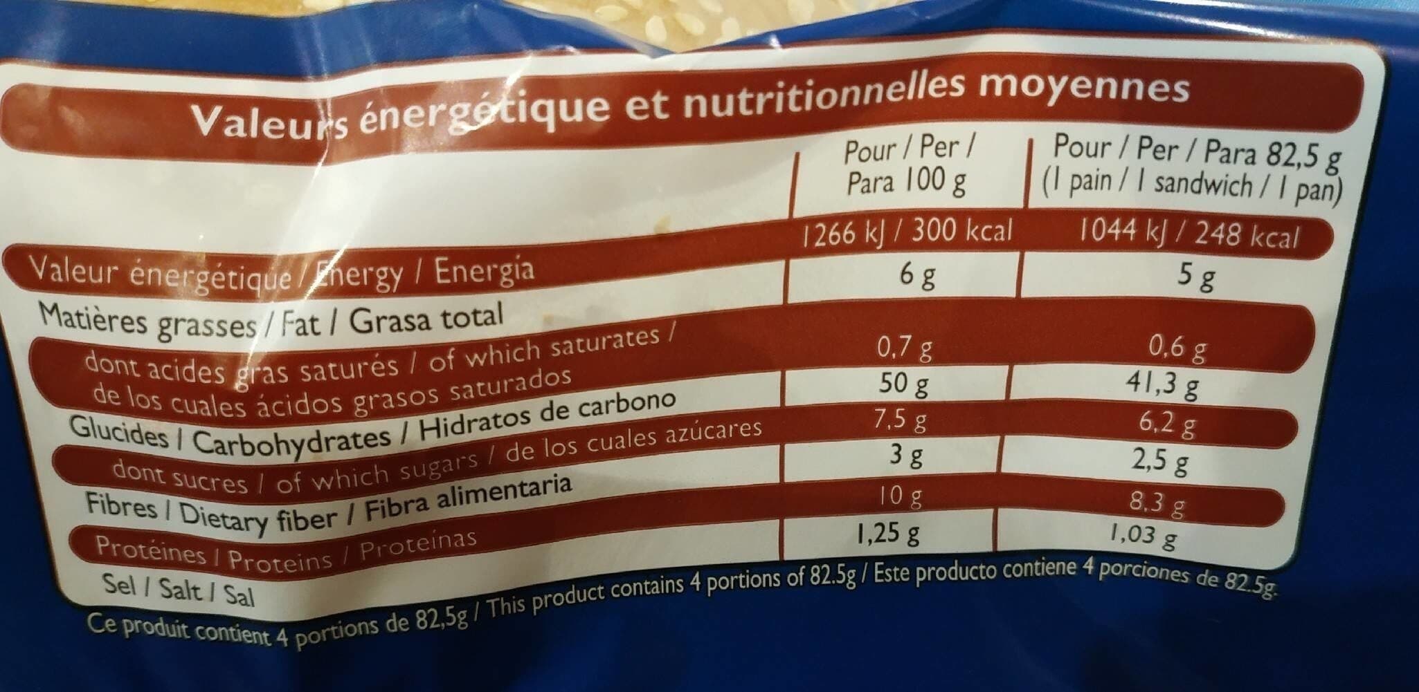 Leader Price Pains pour hamburger moelleux packshot