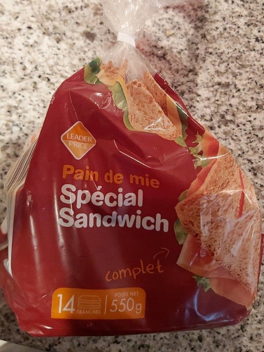 Leader Price Pain de mie spécial sandwich packshot