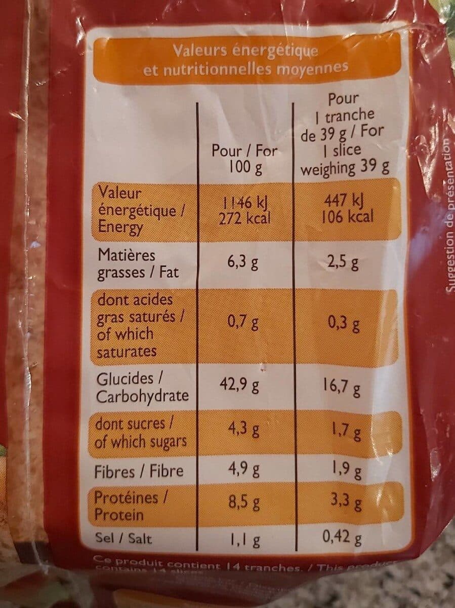 Leader Price Pain de mie spécial sandwich packshot