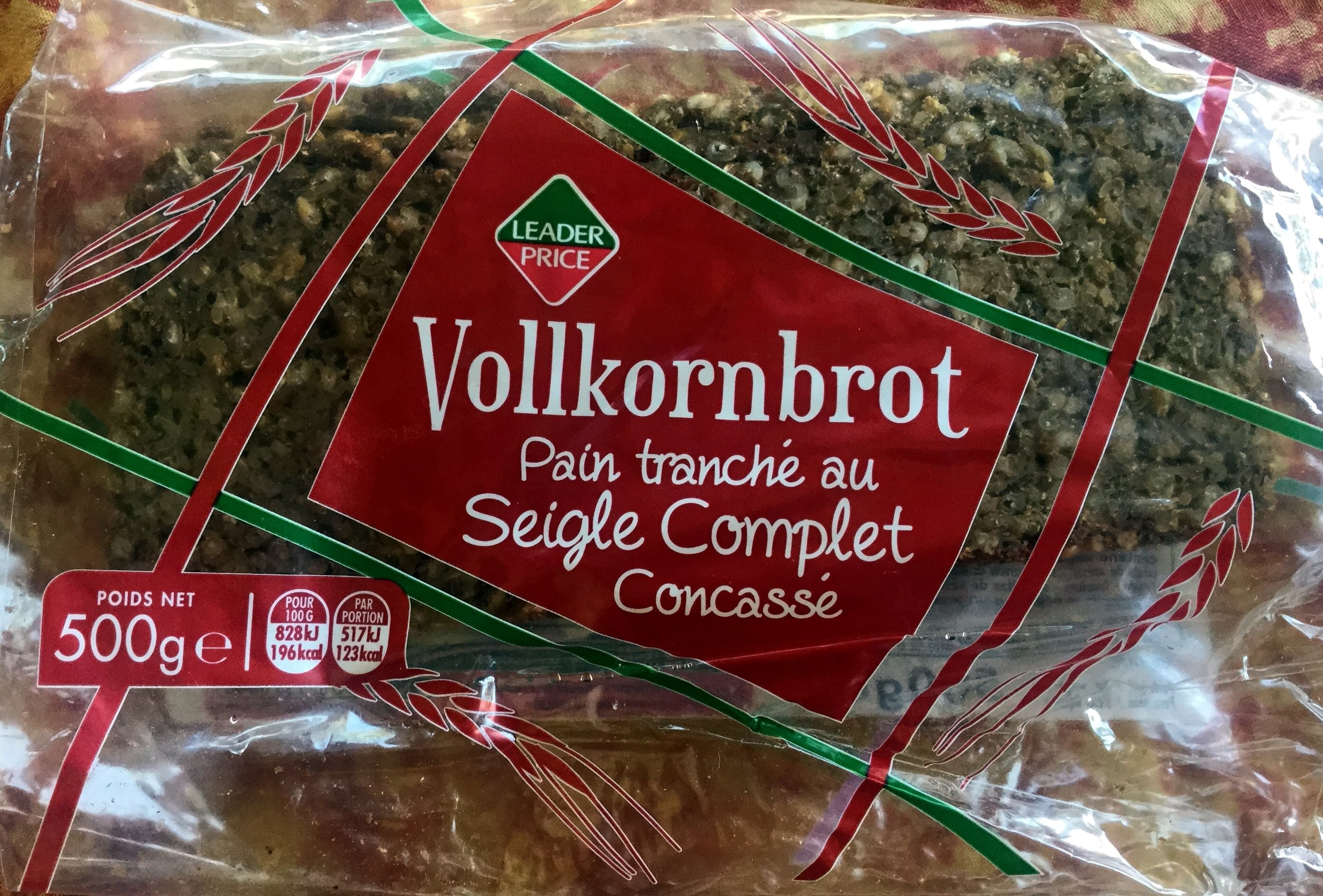 Leader Price Vollkornbrot packshot