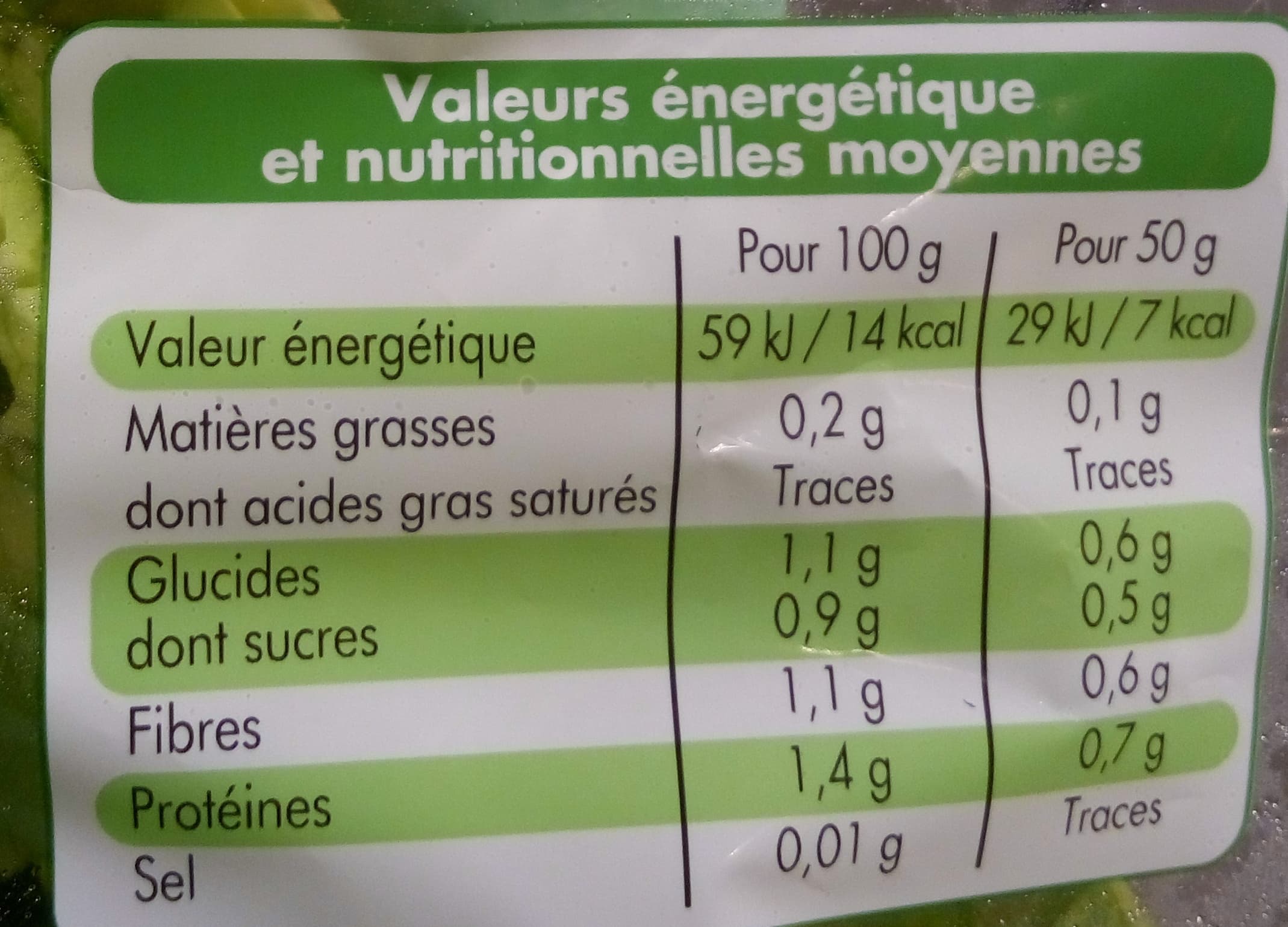 Leader Price Coeur de laitue packshot