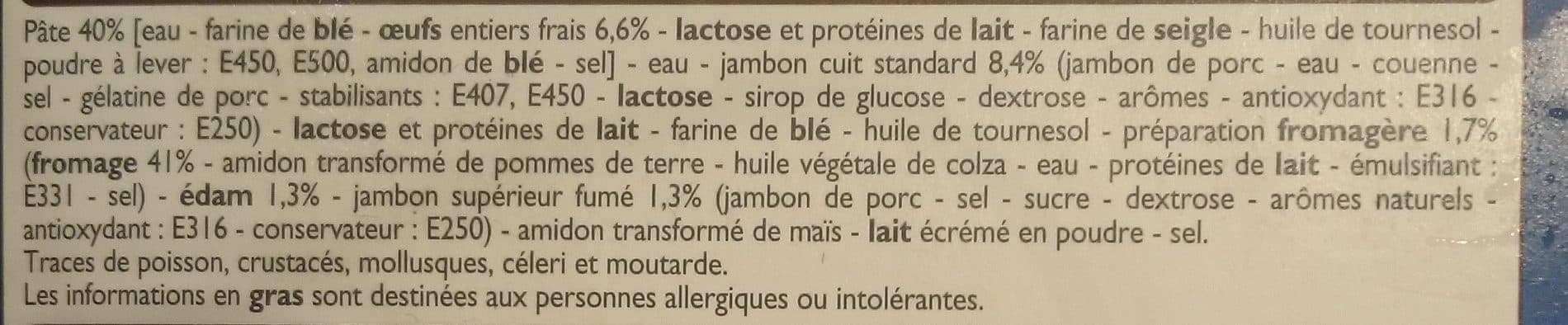 Leader Price Crêpes Jambon fromage packshot