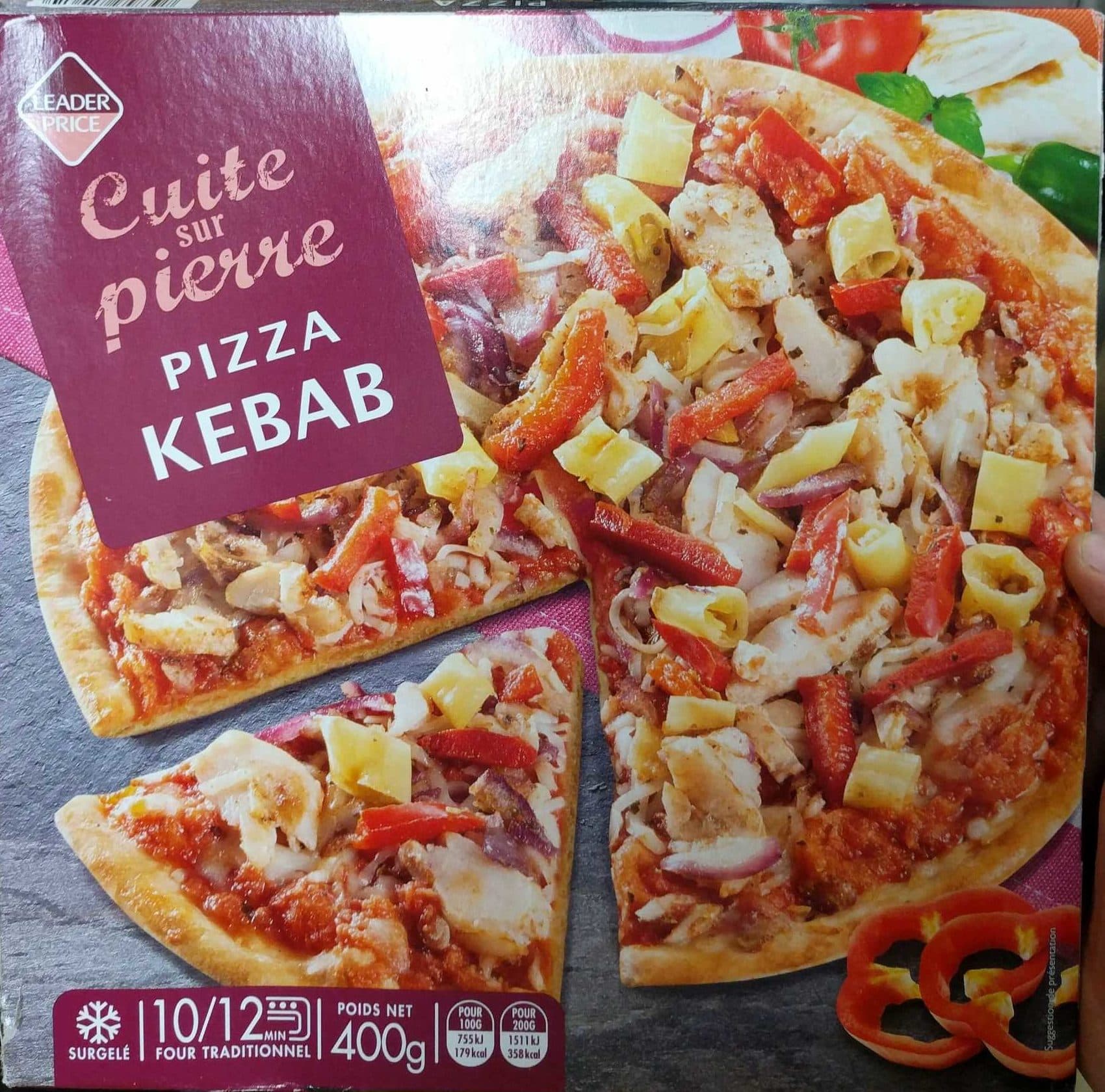 Leader Price Pizza Kebab packshot