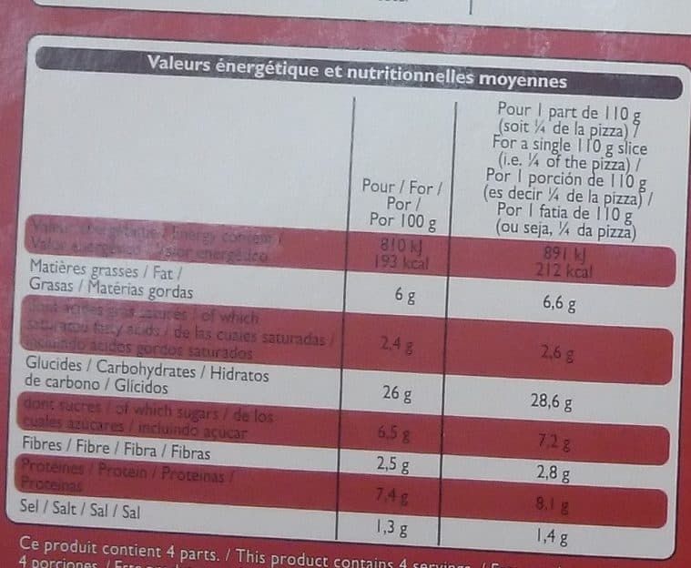Leader Price Pizza Royale Cuite au Feu de Bois packshot