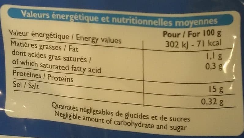 Leader Price Limande du Nord avec Eau Ajoutée packshot