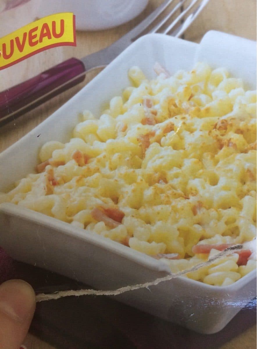 Open Food Facts Gratin de Coquillettes au Jambon packshot
